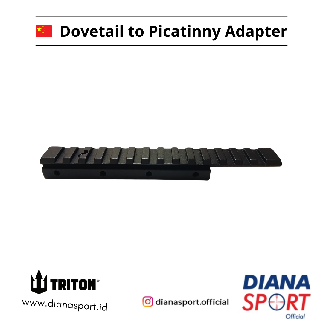 Dovetail to Picatinny Adapter 