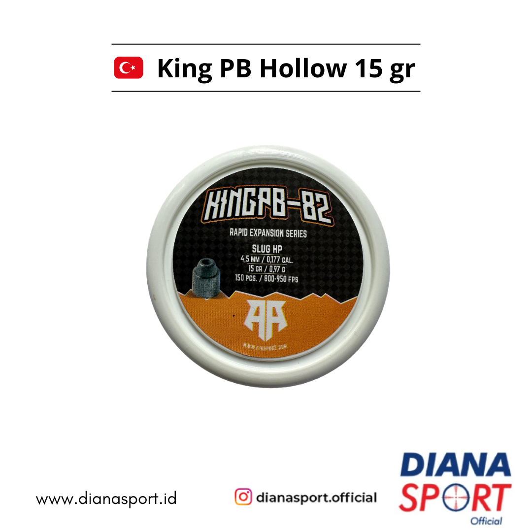 King PB Hollow 15 gr 