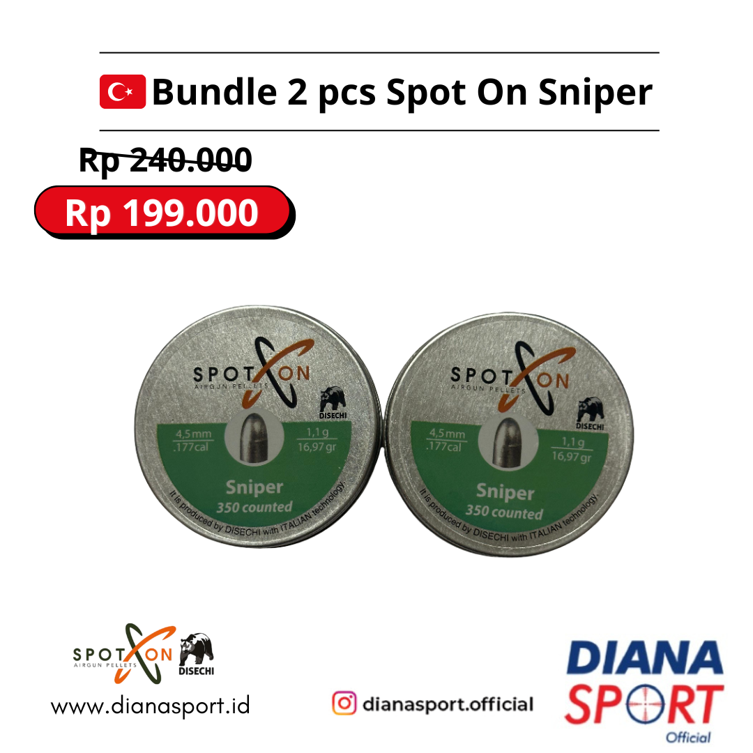 Paket Bundling 2 pcs Spot On Sniper  