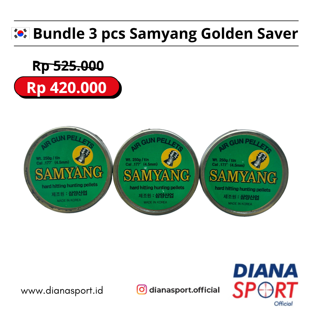 Paket Bundling 3 pcs Samyang Golden Saver 