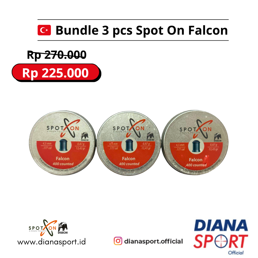Paket Bundling 3 pcs Spot on Falcon 