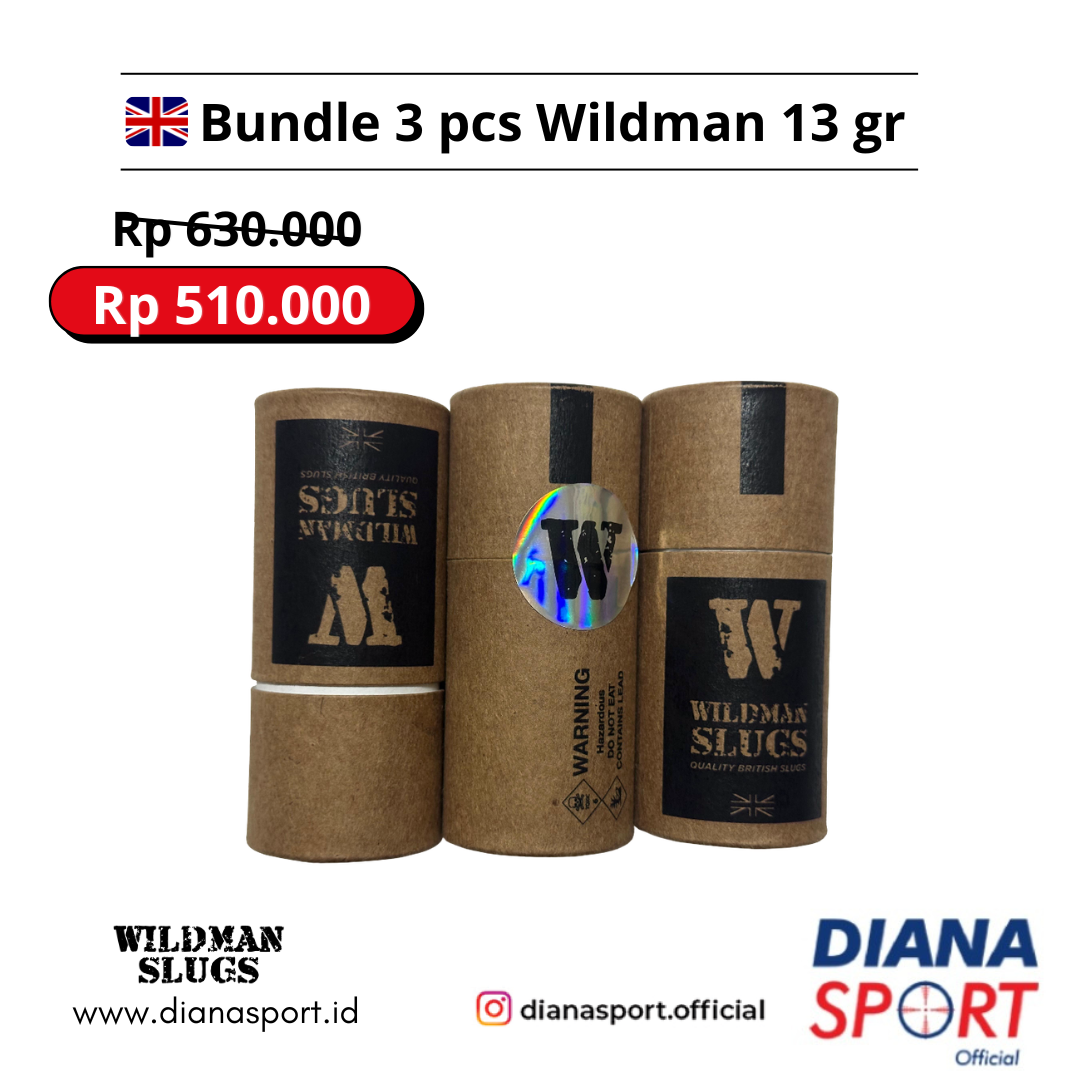 Paket Bundling 3 pcs Wildman 13 gr 