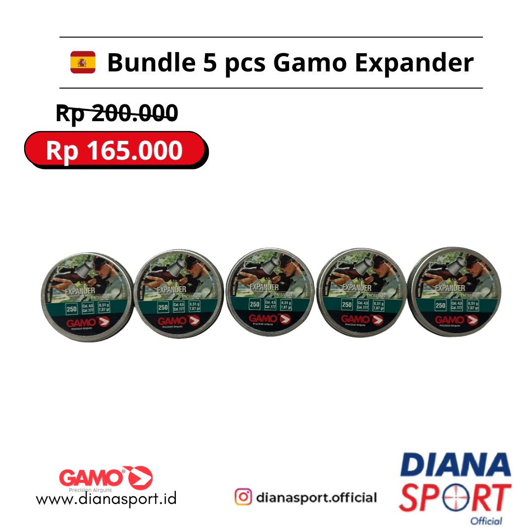 Paket Bundling 5 pcs Gamo Expander 