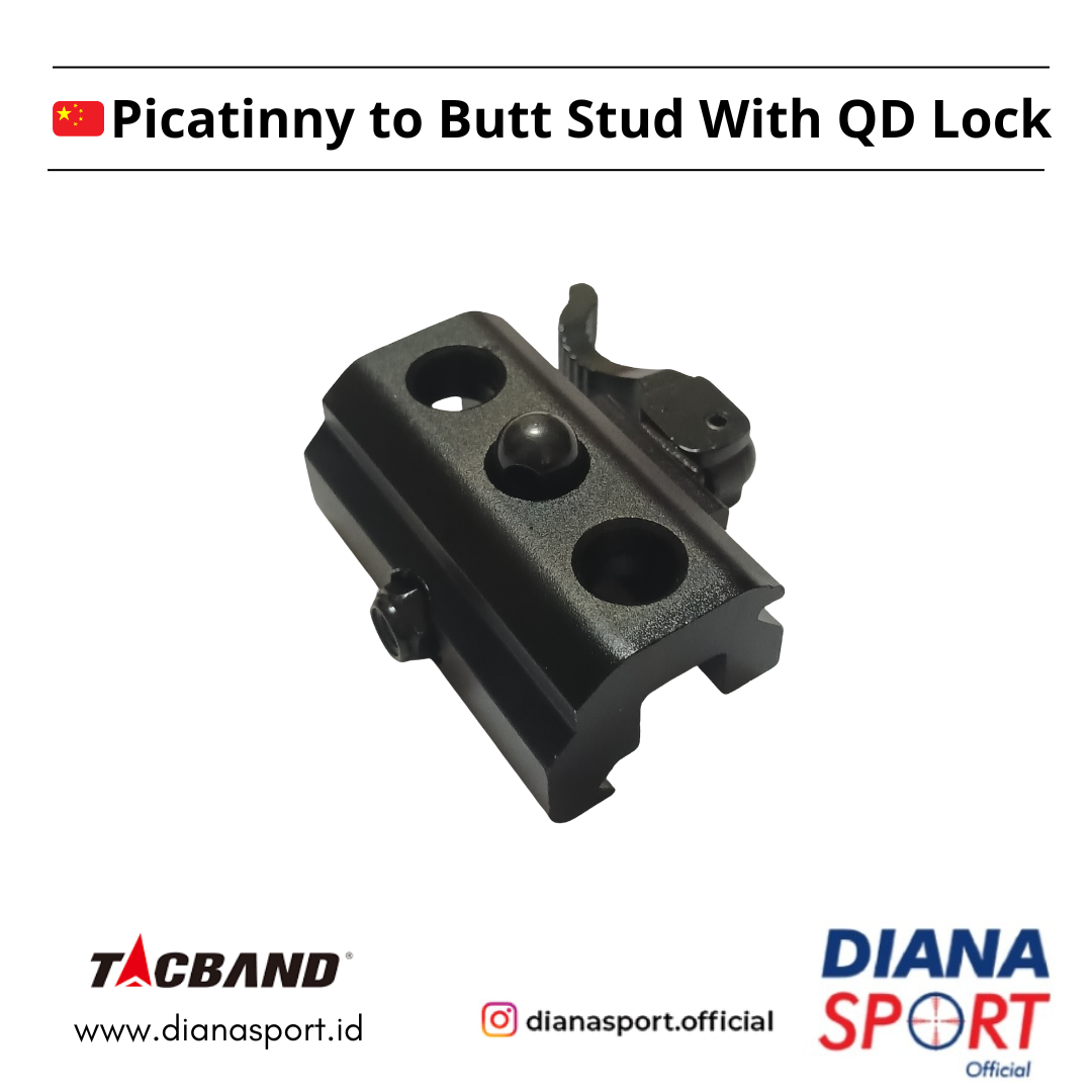 Picatinny to Butt Stud With QD Lock 