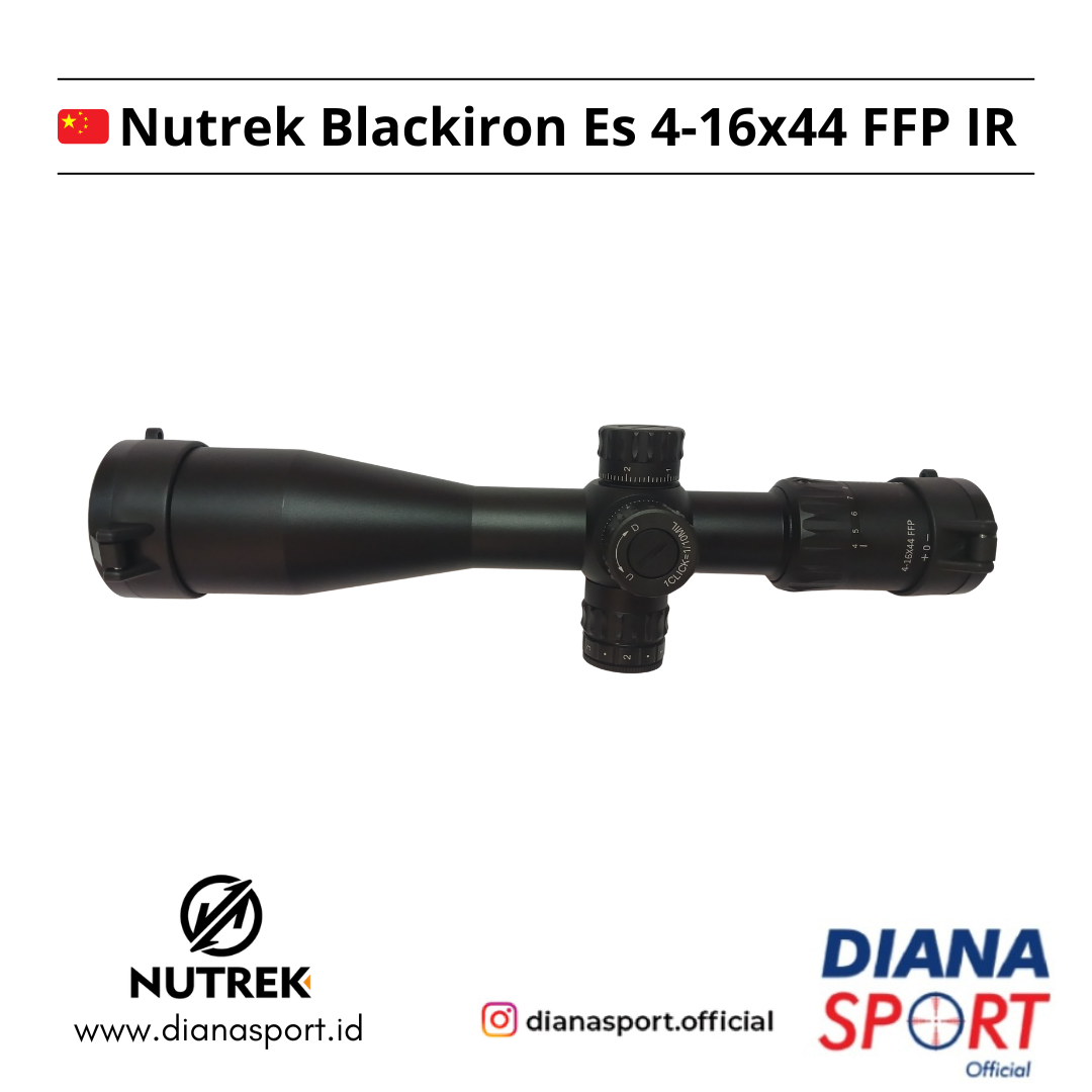 Scope Nutrek Blackiron Es 4-16x44 FFP IR 