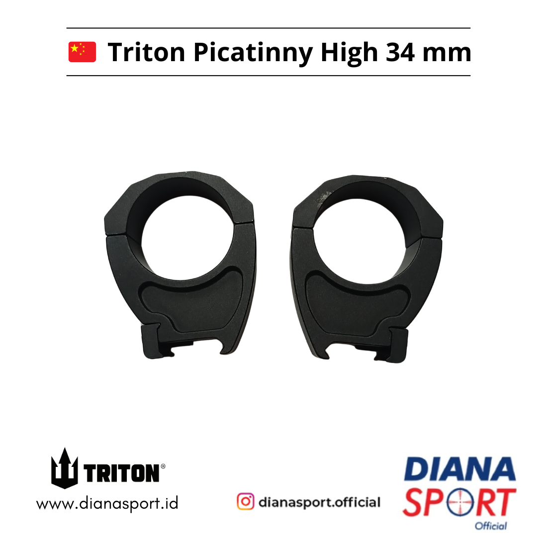 Triton Mounting Picatinny High 34 mm 