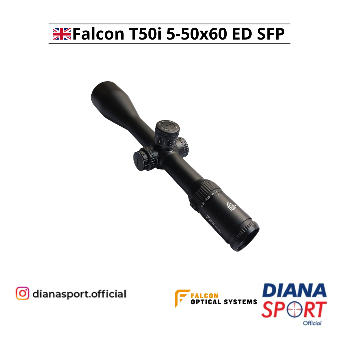 Falcon T50i 5-50x60 ED SFP Telescope 
