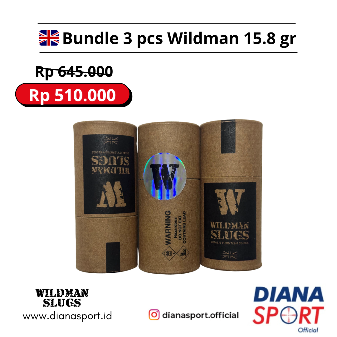 Paket Bundling 3 pcs Wildman 15.8 gr 